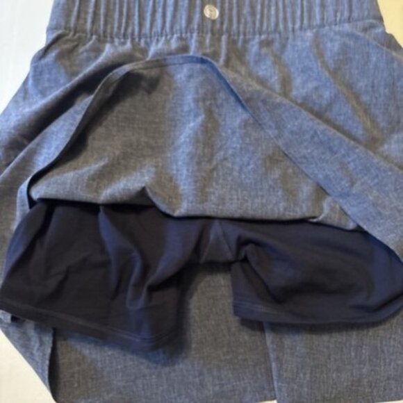 t by talbots Gray Skort Size XS NWT With Side Pockets Gray - Picture 5 of 6
